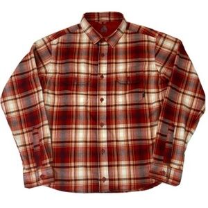 Eddie Bauer First Ascent Button Down Flannel Shirt. Mens Large